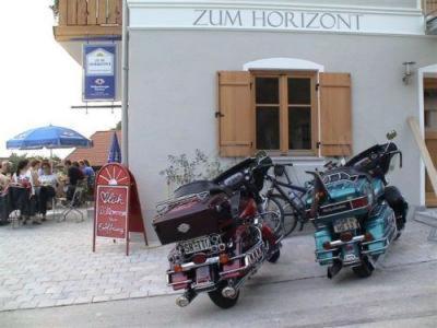 Zum Horizont Hotel Deggendorf Bagian luar foto