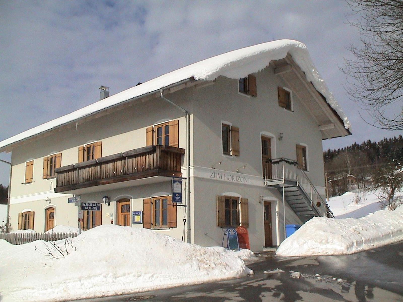 Zum Horizont Hotel Deggendorf Bagian luar foto